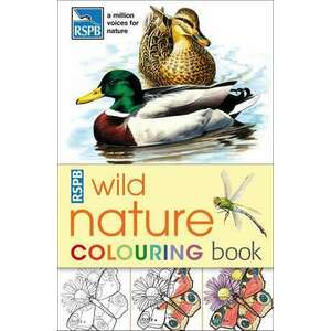 RSPB Wild Nature Colouring Book imagine