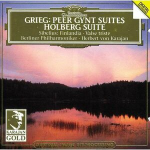 Grieg: Peer Gynt Suites | Edvard Grieg, Jean Sibelius, Herbert von Karajan imagine