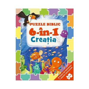 Puzzle biblic 6 in 1: Creatia imagine