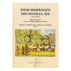 Piese romanesti din Sec. XIX Vol.2 Tom 1 - Georgeta Stefanescu-Barnea imagine