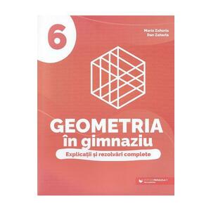 Geometria in gimnaziu. Explicatii si rezolvari complete - Clasa 6 - Maria Zaharia, Dan Zaharia imagine