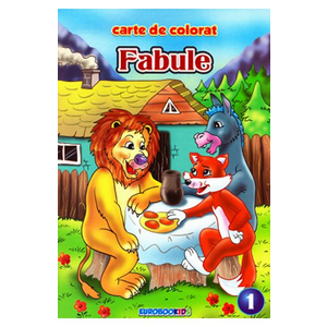 Fabule vol.1 B5 - Carte de colorat imagine
