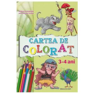 Cartea de colorat 3-4 ani imagine