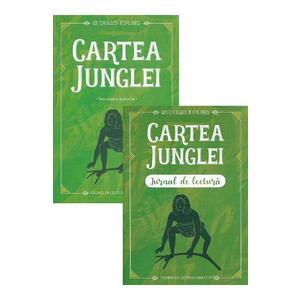 Cartea junglei + Jurnal de lectura - Rudyard Kipling imagine