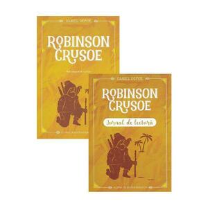 Robinson Crusoe + Jurnal de lectura imagine