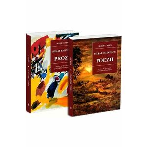 Pachet 2 carti: Poezii + Proza - Mihai Eminescu imagine