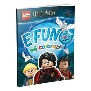 Lego Harry Potter: E fun sa colorezi! Carte de colorat cu abtibilduri imagine