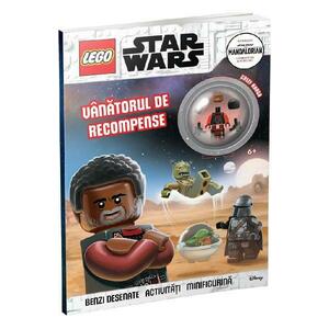 Lego Star Wars: Vanatorul de recompense. Carte cu activitati + Minifigurina imagine
