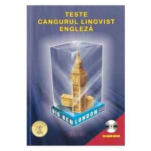 Teste Cangurul Lingvist Engleza +CD imagine