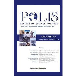 Polis Vol.10 Nr.1 (35) Serie noua decembrie 2021-februarie 2022. Revista de stiinte politice imagine