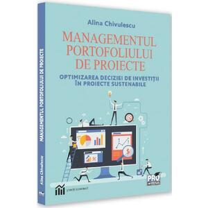 Managementul portofoliului de proiecte - Alina Chivulescu imagine