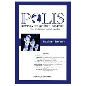 Polis Vol.10 Nr.3 (37) Serie noua iunie-august 2022. Revista de stiinte politice imagine
