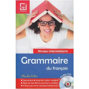 Grammaire du francais + Audio cd - Claudia Dobre (Niveau intermediaire) imagine