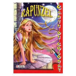 Rapunzel - Carte de colorat imagine