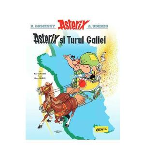 Asterix si Turul Galiei. Seria Asterix Vol.5 - Rene Goscinny imagine