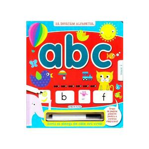 Sa invatam alfabetul: ABC - Scrii si stergi imagine
