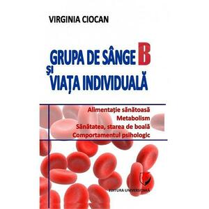 Grupa de sange B si viata individuala - Virginia Ciocan imagine