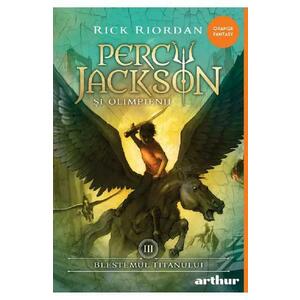 Blestemul titanului. Seria Percy Jackson si Olimpienii Vol.3 - Rick Riordan imagine