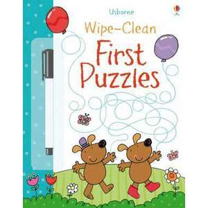 Wipe-Clean First Puzzles imagine