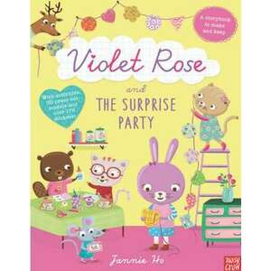 Violet Rose and the Surprise Party Sticker Activity Book imagine