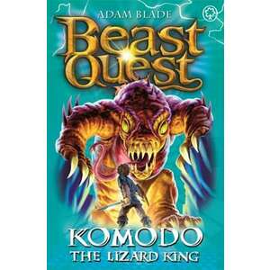 Beast Quest: 31: Komodo the Lizard King [With Collector Cards] imagine