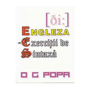Engleza - Exercitii de sintaxa - O.G. Popa imagine