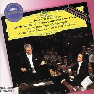 Beethoven: Piano Concertos Nos.1 & 3 | Ludwig Van Beethoven, Carlo Maria Giulini, Vienna Symphony Orchestra imagine