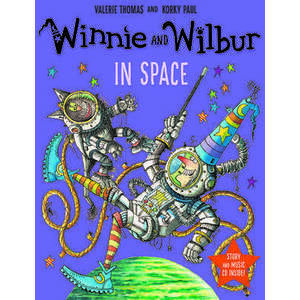 Winnie and Wilbur in Space with audio CD imagine
