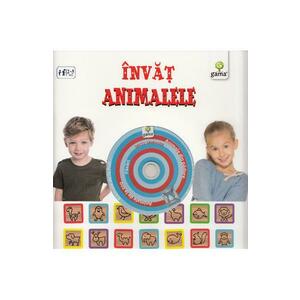 Invat animalele (contine CD cu jocuri) imagine