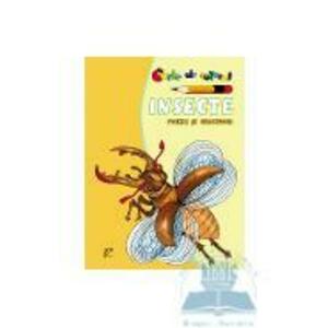 Insecte. Poezii si ghicitori - Carte de colorat imagine