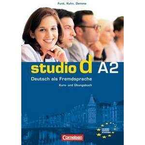 studio d A2. Gesamtband 2. Kurs- und UEbungsbuch mit CD imagine