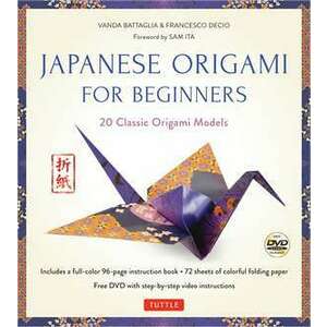 Japanese Origami for Beginners Kit imagine