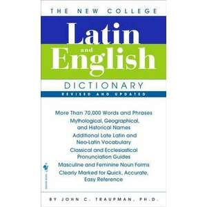 The Bantam New College Latin & English Dictionary imagine