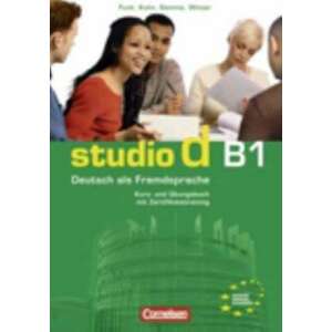 studio d B1. Gesamtband 3. Kurs- und UEbungsbuch mit CD imagine