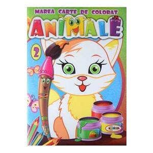 Marea carte de colorat: Animale vol.2 imagine