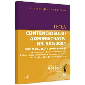 Legea contenciosului administrativ nr. 554/2004 | Iuliana Riciu imagine