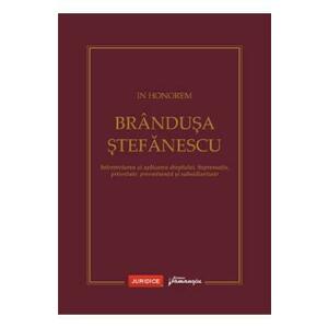 In Honorem Brandusa Stefanescu - Andrei E. Savescu, Ionita Cochintu, Alina Matei imagine