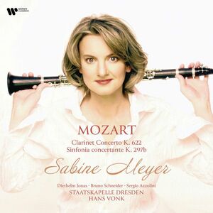 Mozart: Clarinet Concerto K. 622 / Sinfonia Concertante K. 297b - Vinyl | Wolfgang Amadeus Mozart, Sabine Meyer, Hans Vonk imagine