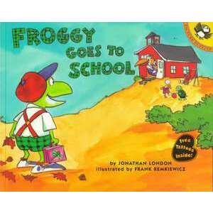 Froggy Goes to School imagine