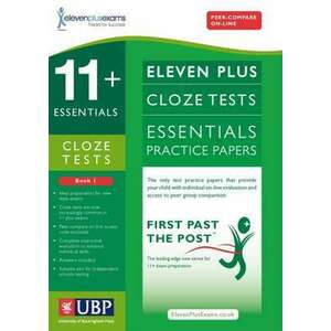 11+ English Essentials Cloze Tests imagine