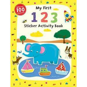 My First 1 2 3 Sticker Activity Book imagine