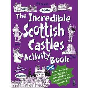 Incredible Scottish Castles Activity Book imagine