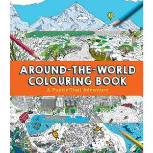 Around-the-World Colouring Book imagine