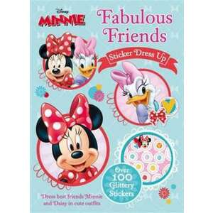 Disney Minnie Mouse Fabulous Sticker Dress Up imagine