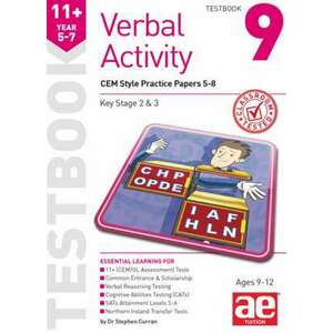 11+ Verbal Activity Year 5-7 Testbook 9 imagine