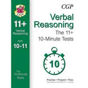 10-Minute Tests for 11+ Verbal Reasoning (Ages 10-11) imagine