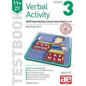 11+ Verbal Activity Year 5-7 Testbook 3 imagine