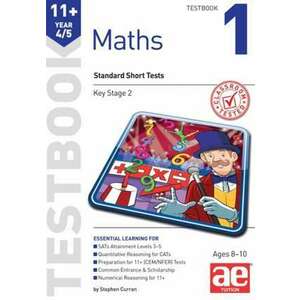 11+ Maths Year 4/5 Testbook 1 imagine