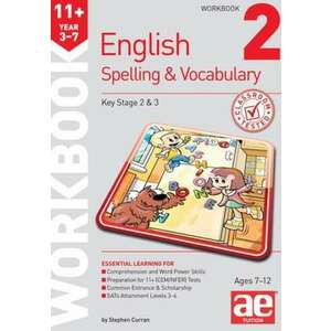 11+ Spelling and Vocabulary Workbook 2 imagine