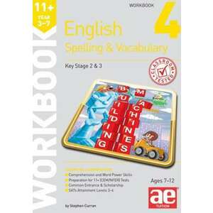 11+ Spelling and Vocabulary Workbook 4 imagine